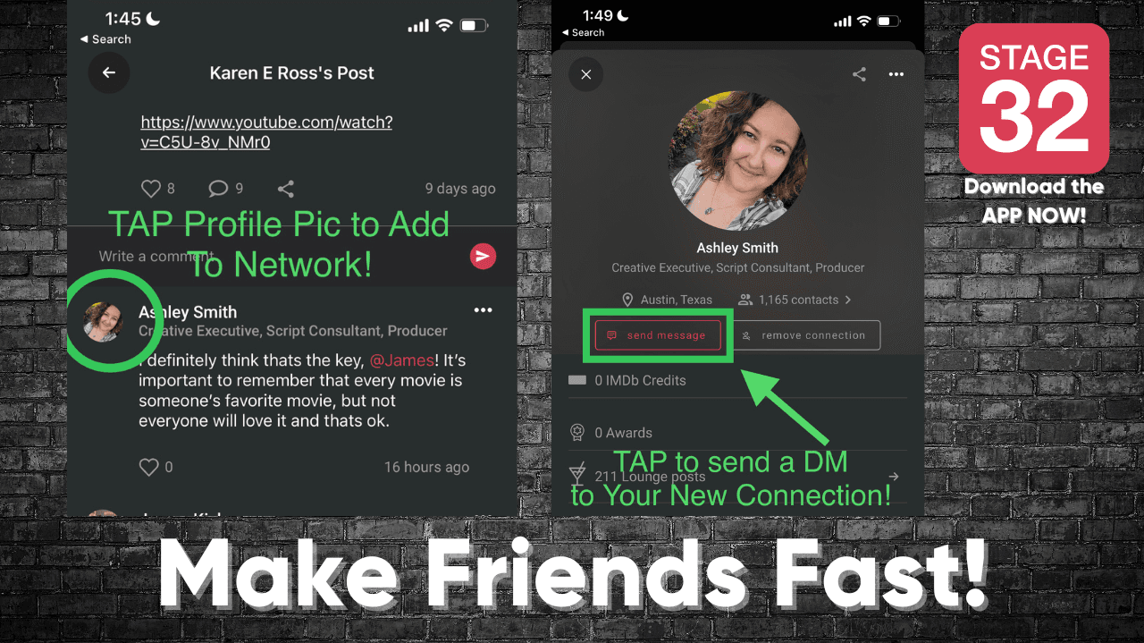 Continue The Conversation On The Stage 32 App