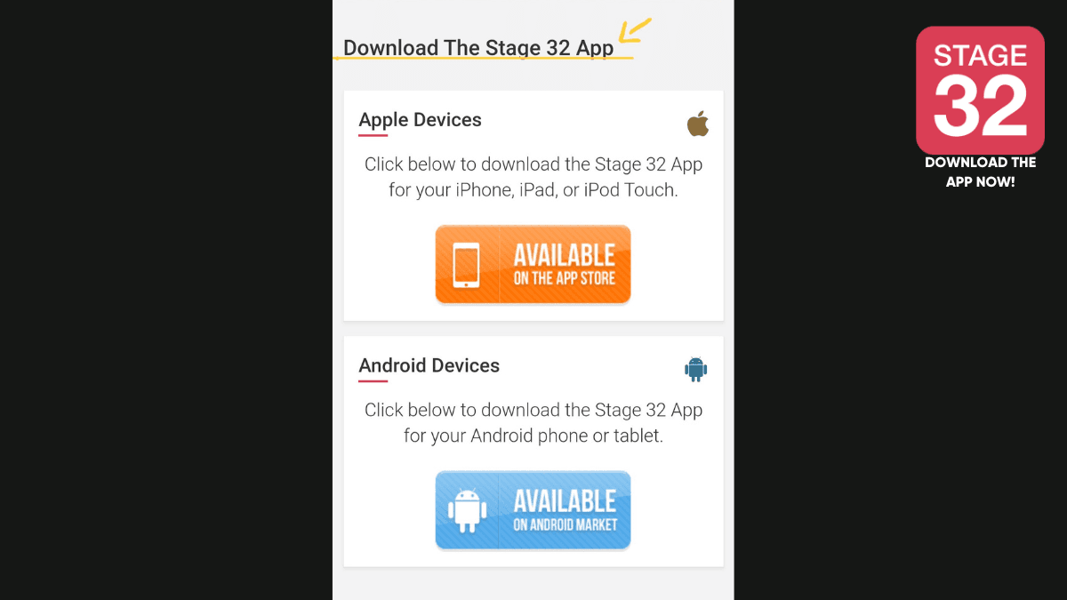 Level Up Your Education From Anywhere At Any Time Thanks To The Stage 32 App