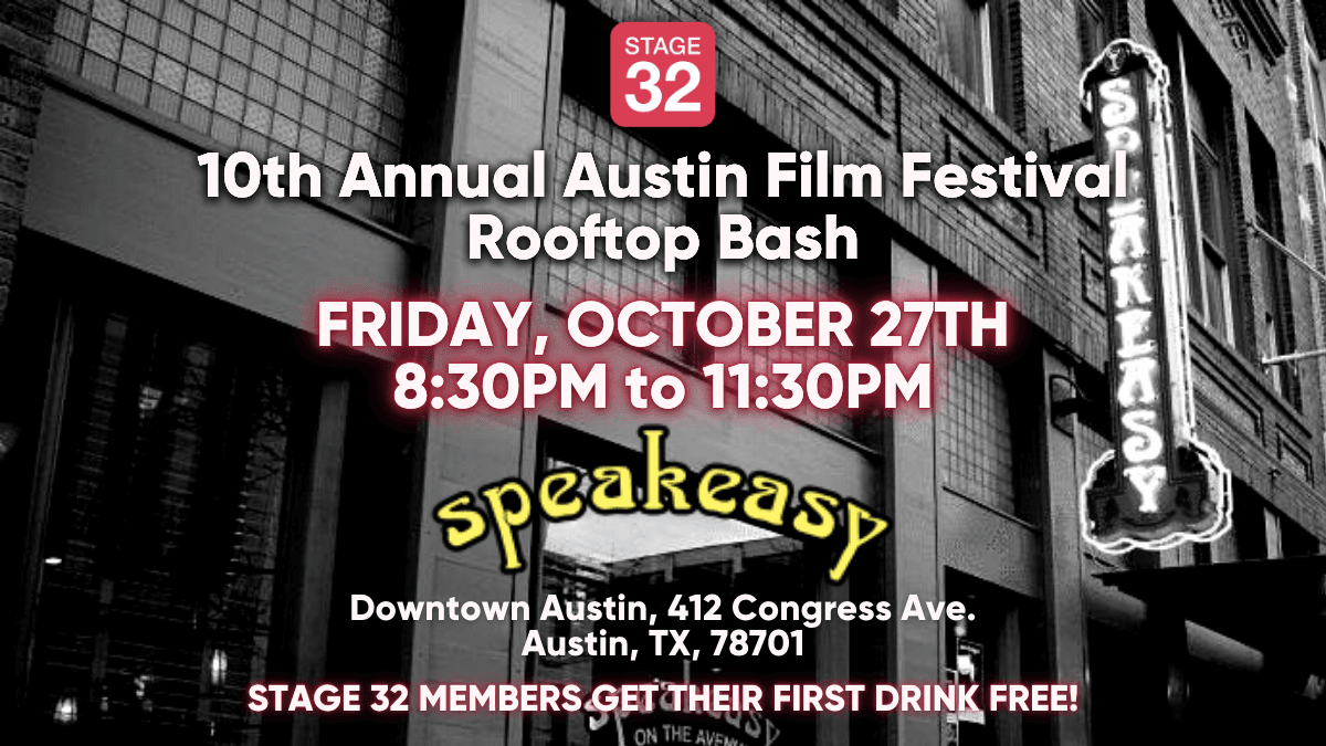 Stage 32 Presents The 10th Annual Austin Film Festival Rooftop Bash