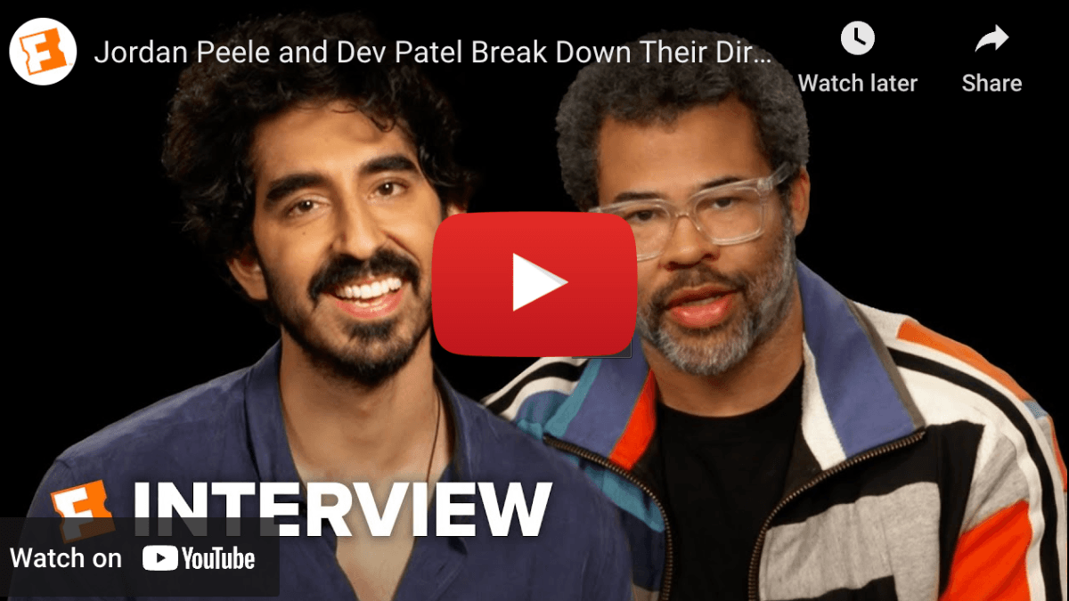 Coffee  Content Jordan Peele  Dev Patel Break Down Their Directing Processes