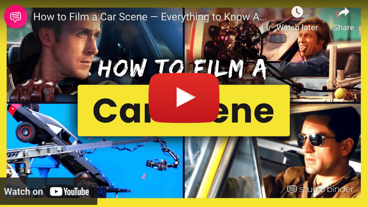 Coffee  Content How to Film A Car Scene