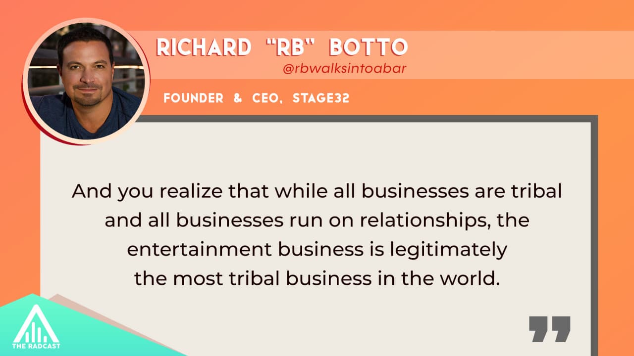 Stage 32 CEO Richard RB Botto on The Radcast with Ryan Alford
