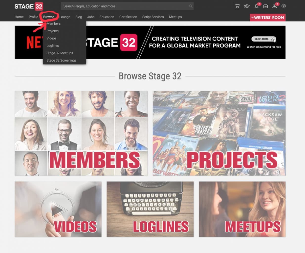 How To Successfully Navigate The Stage 32 Platform