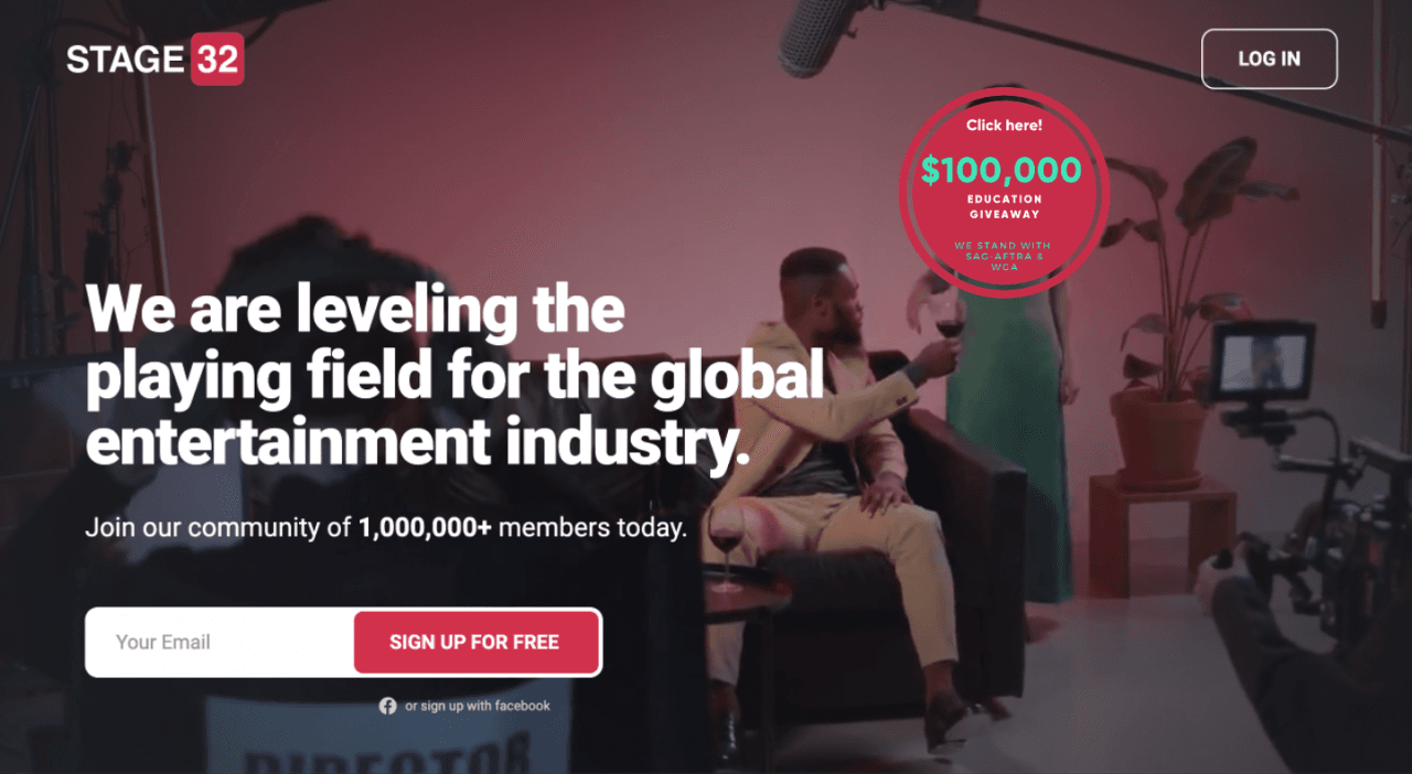 Stage 32s 100000 Education Giveaway