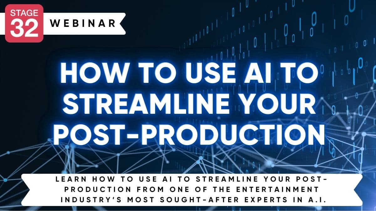 How to Use AI to Streamline Your Post-Production