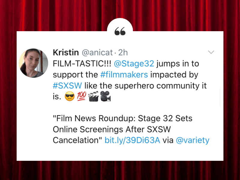 THANK YOU Stage 32 Members  Independent Film Community Worldwide