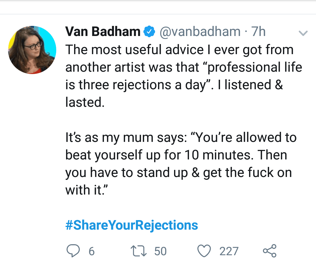 Share Your Rejections What Are Your Most Memorable
