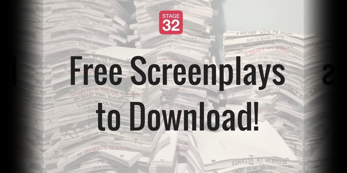 More Free Screenplays to Download!