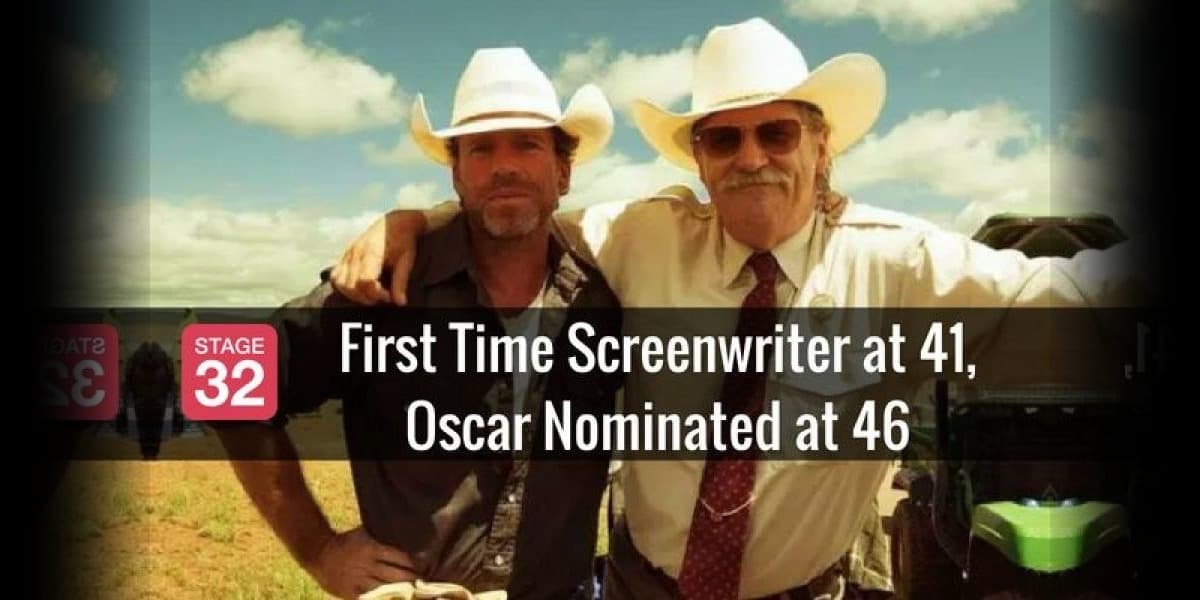 First Time Screenwriter at 41, Oscar Nominated at 46