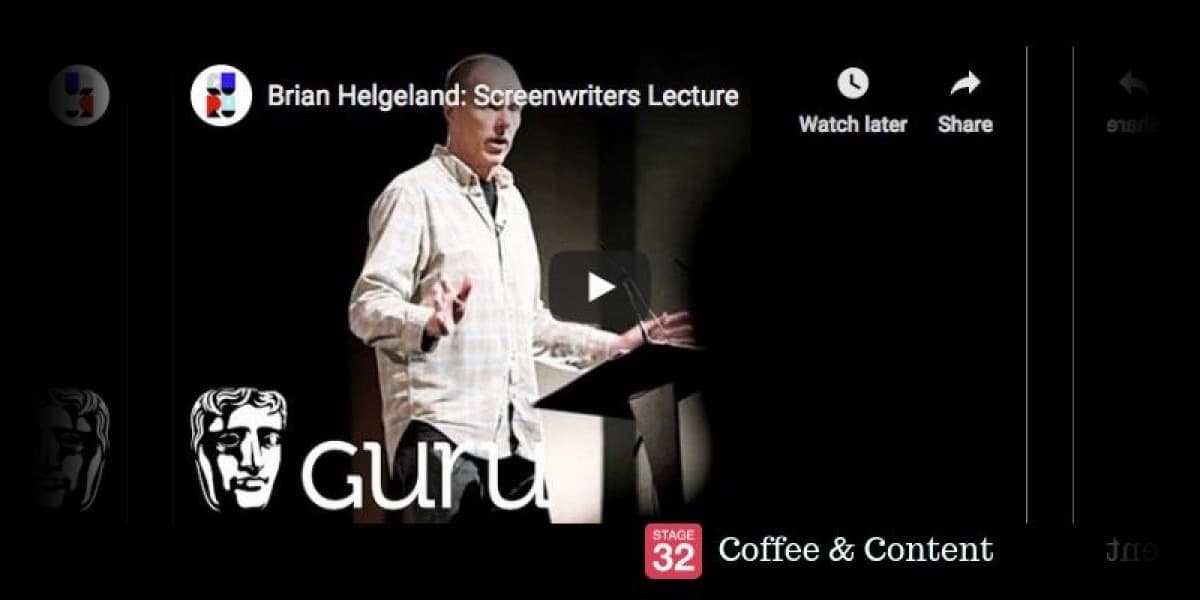 Coffee & Content - Brian Helgeland Screenwriting Lecture & How to Edit a Low-Budget Blockbuster