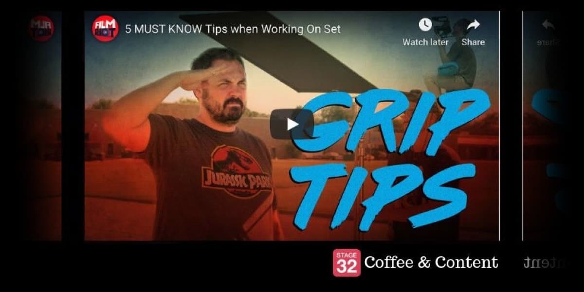 Coffee & Content - 5 Must Know Tips When Working on Set & A Day in the Life of a Production Assistant