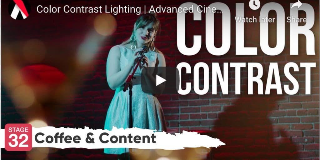 Coffee & Content - Color Contrast Lighting & Acting Advice from Lizzy Caplan