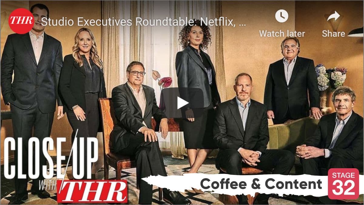 Coffee & Content - Roger Deakins on Cinematography & Studio Executives Roundtable