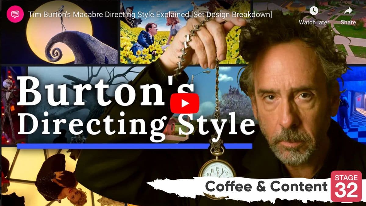 Coffee & Content: Tim Burton's Stylized Directing & EUPHORIA Cinematography Breakdown
