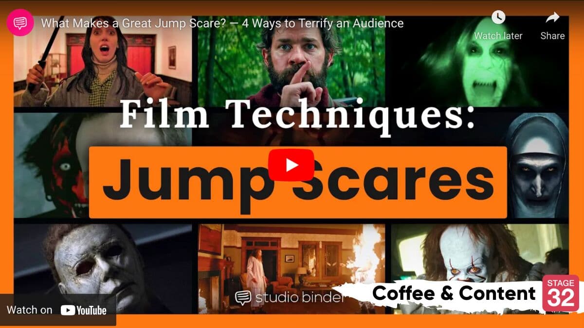 Coffee & Content: 4 Ways to Terrify an Audience & How to Make a No Budget Horror Short