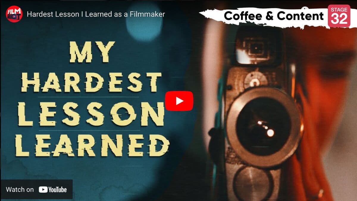 Coffee & Content: Hardest Lesson I Learned as a Filmmaker and When & How to Find an Acting Agent