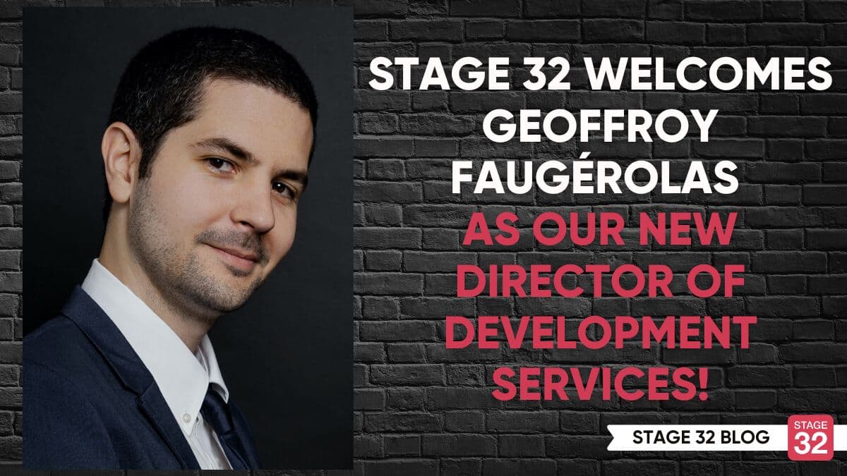 Stage 32 Welcomes Geoffroy Faugérolas as Our New Director of Development Services!