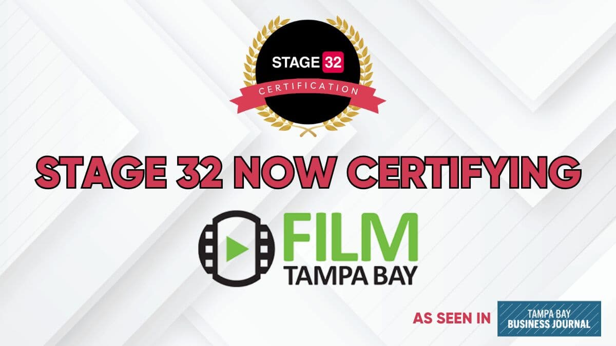 Stage 32 Now Certifying Film Tampa Bay!