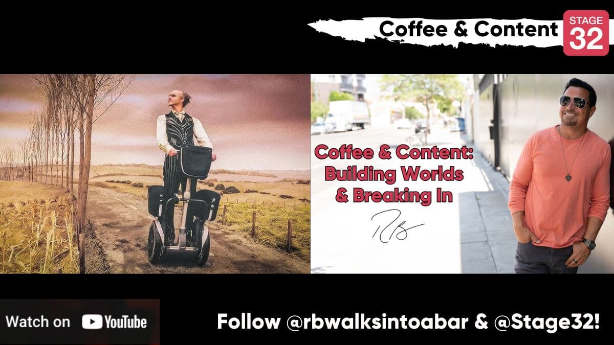 Coffee & Content: Building Worlds & Breaking In