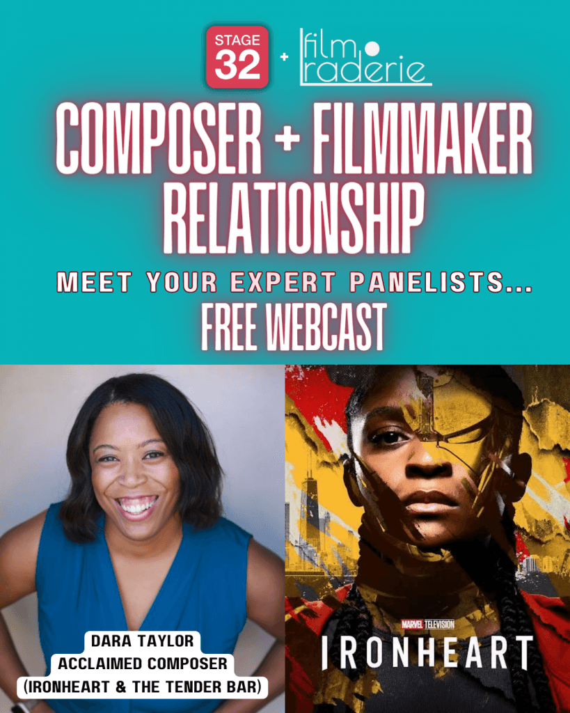 How Music Can Transform Your Indie Film Join Our Free Stage 32  FilmRaderie Webcast