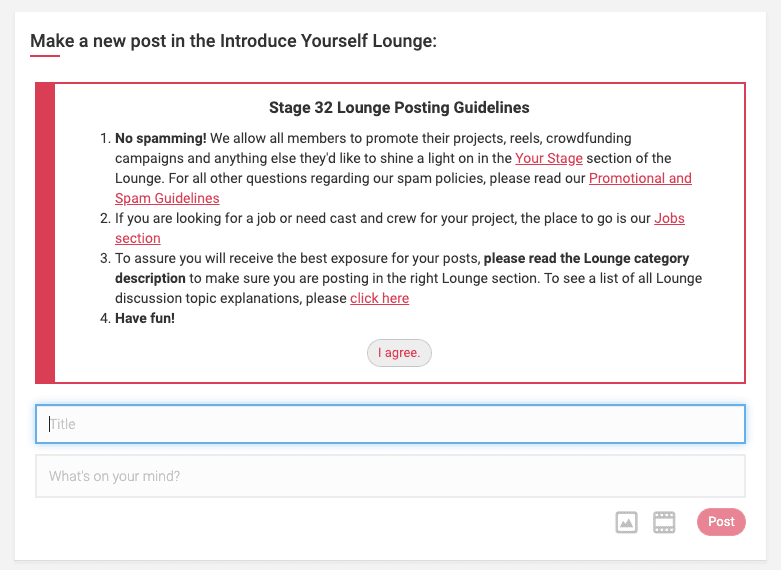 How To Successfully Navigate The Stage 32 Platform