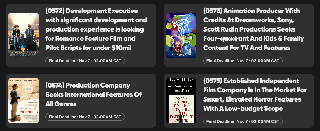 November Write Club Week 2 Insights From The Stage 32 Matchmaker What You Should Look For In A Collaborator