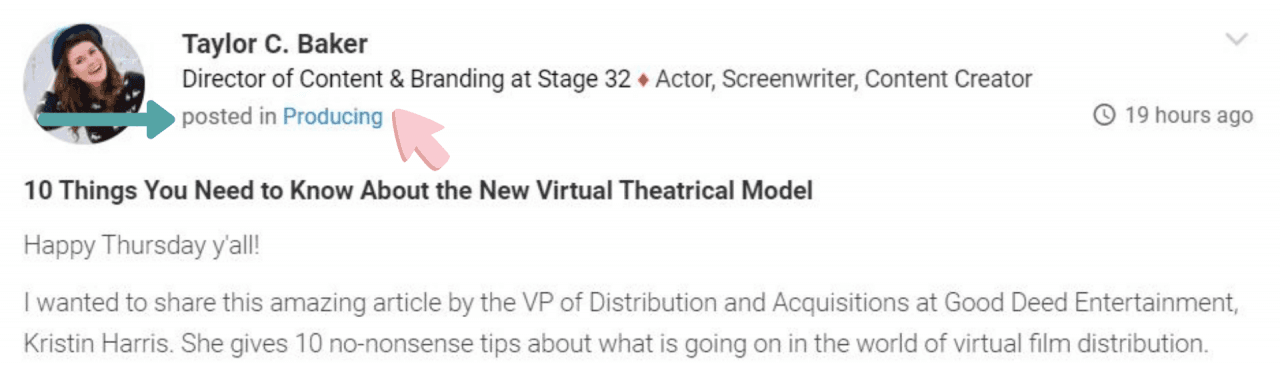 5 Ways to Explore Network in the Stage 32 Lounges