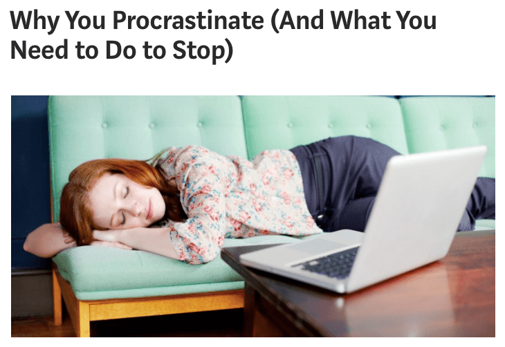 Coffee Content Why You Procrastinate And How to Stop Creating Meaningful Relationships as a Creative