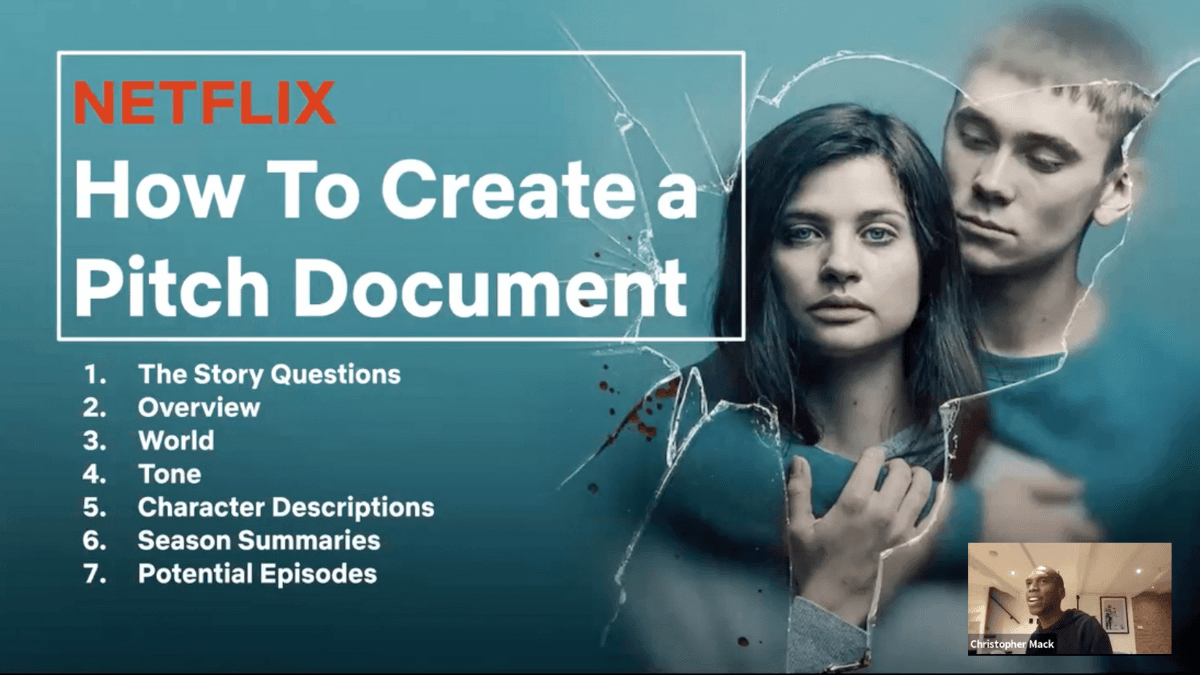 Stage 32 Netflix TV Pitch Workshop Now Available OnDemand