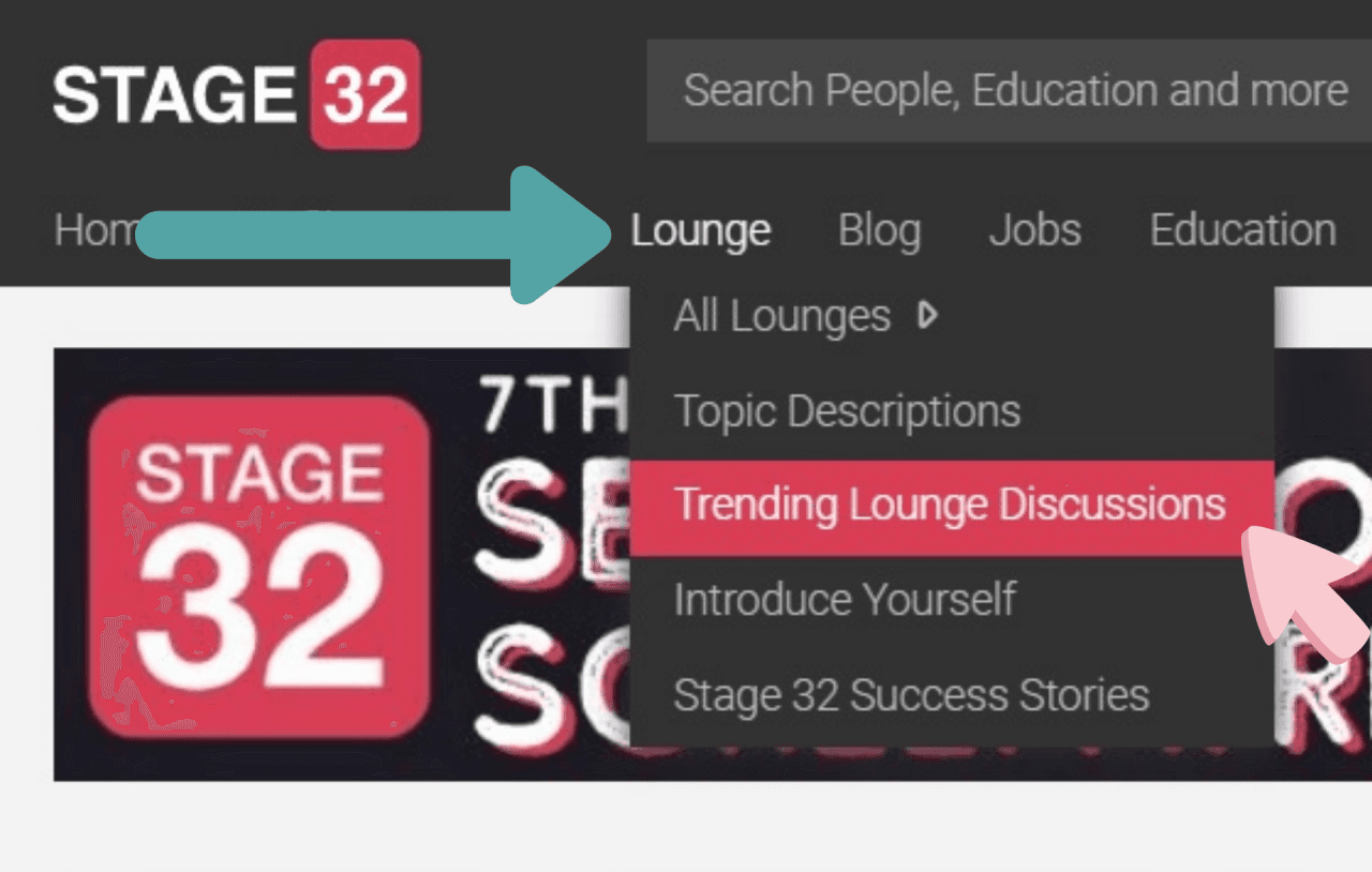 5 Ways to Explore Network in the Stage 32 Lounges