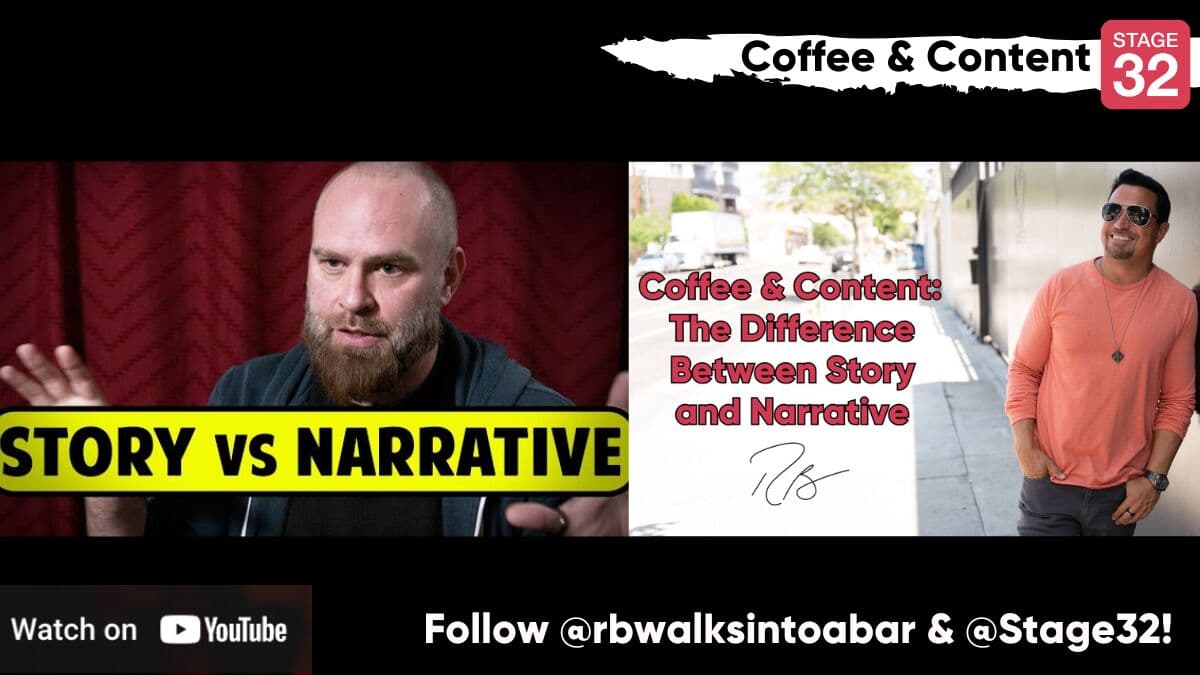 Coffee & Content: The Difference Between Story and Narrative
